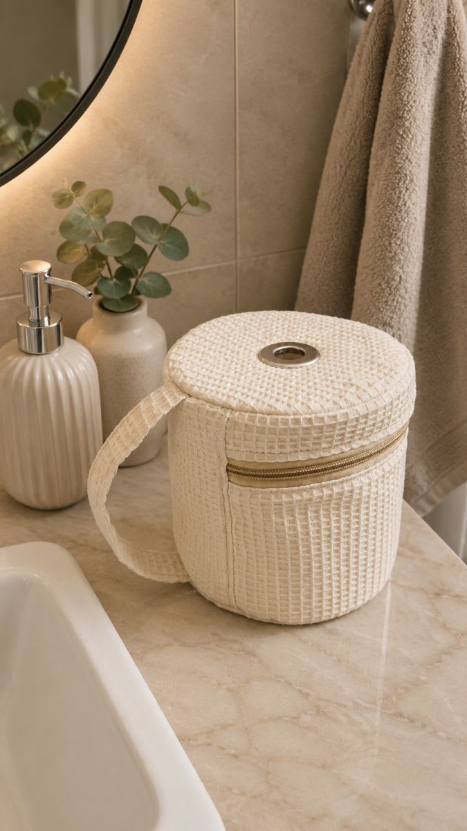 Porta papel higiénico, para cartera/auto