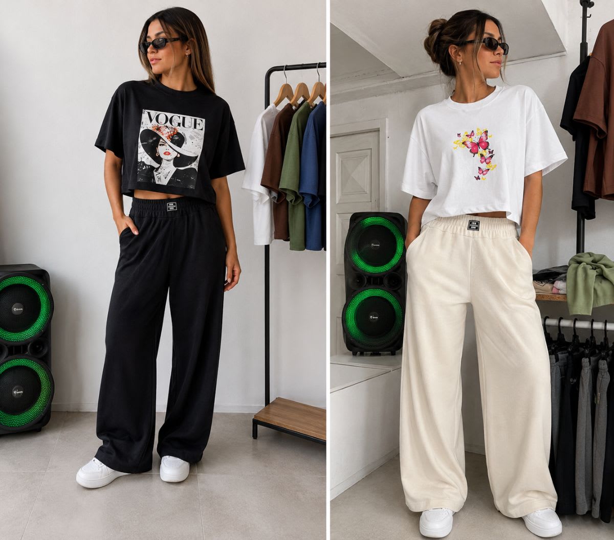Palazzo + remera  💣 promoción 