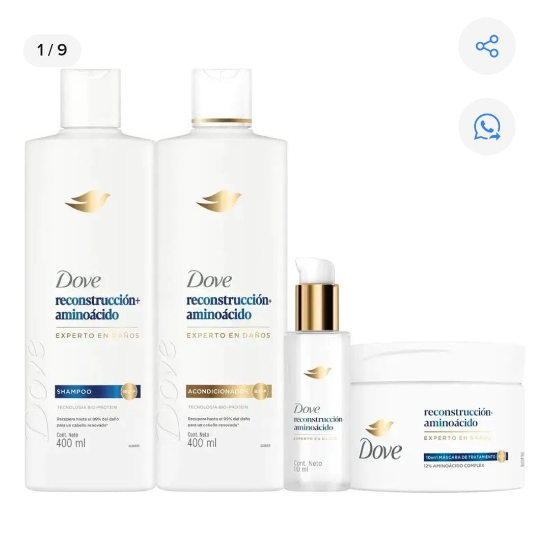 Vista 2 de Combo x 4 promoción Dove 💕💣