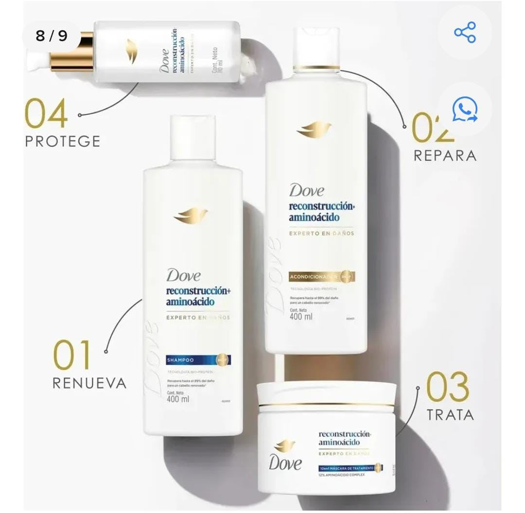 Vista 3 de Combo x 4 promoción Dove 💕💣