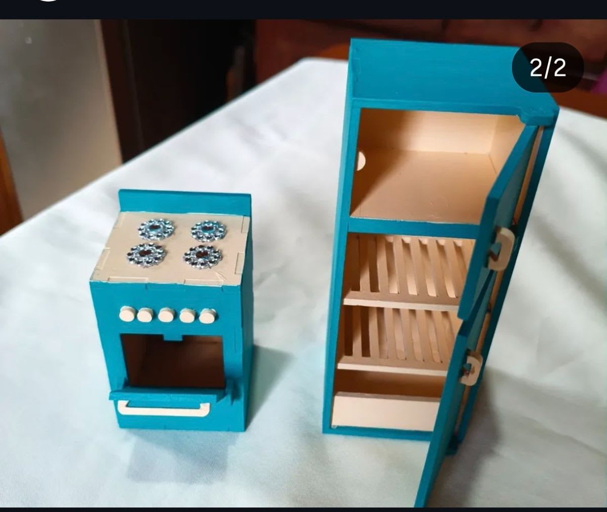 Heladera y cocina