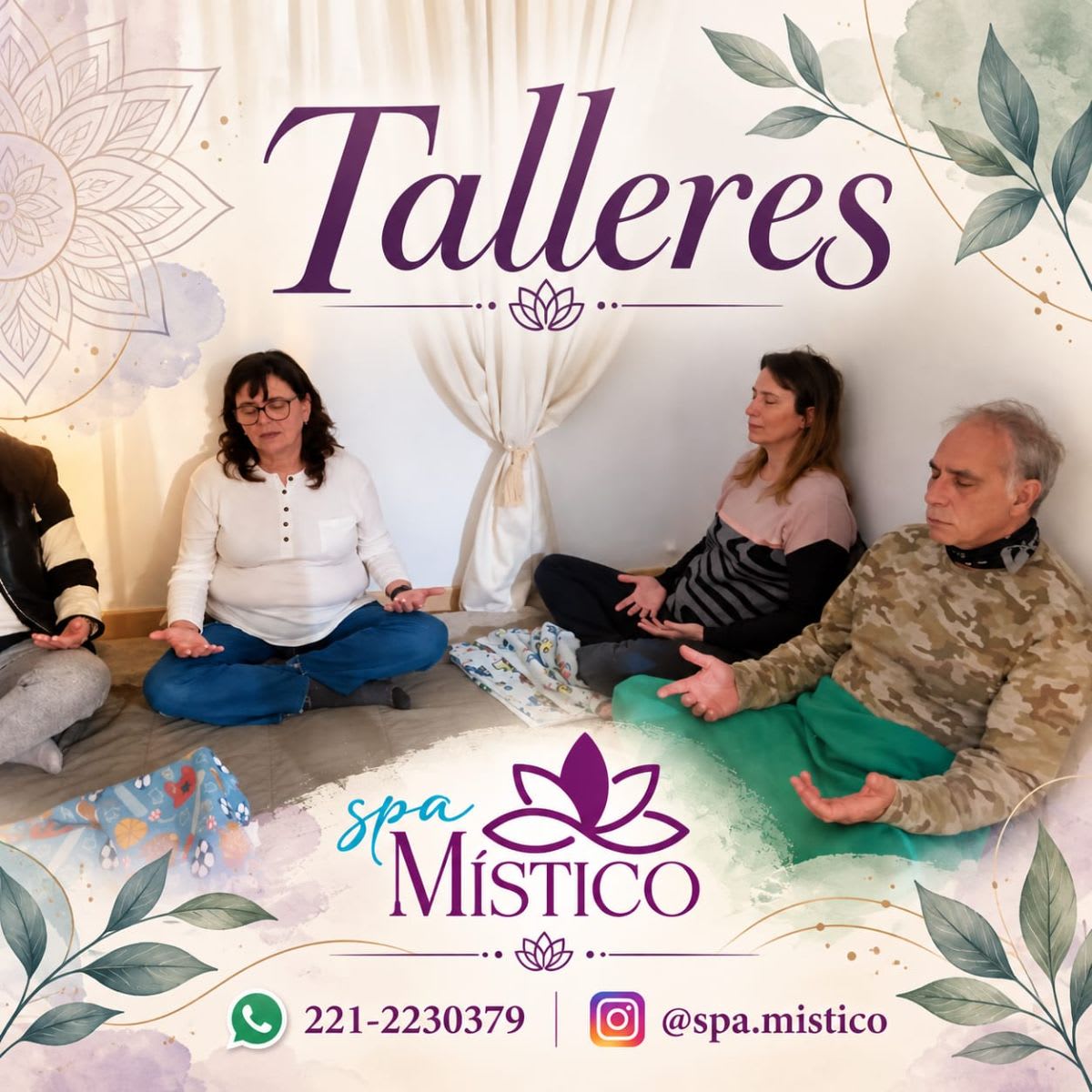 Talleres terapias holísticas