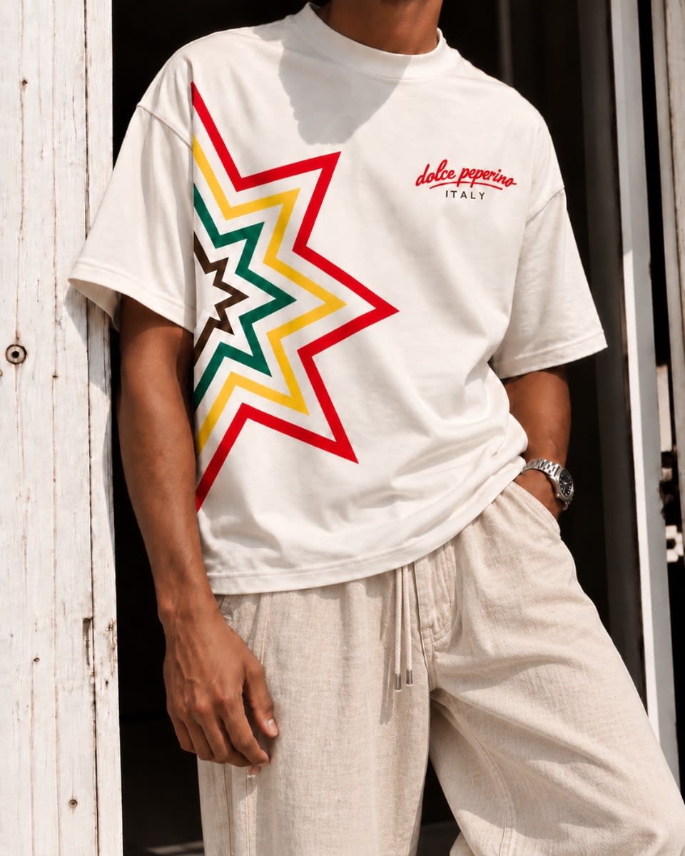 Vista 3 de Remera Estrella ⭐️ Dolce Peperino Italy 