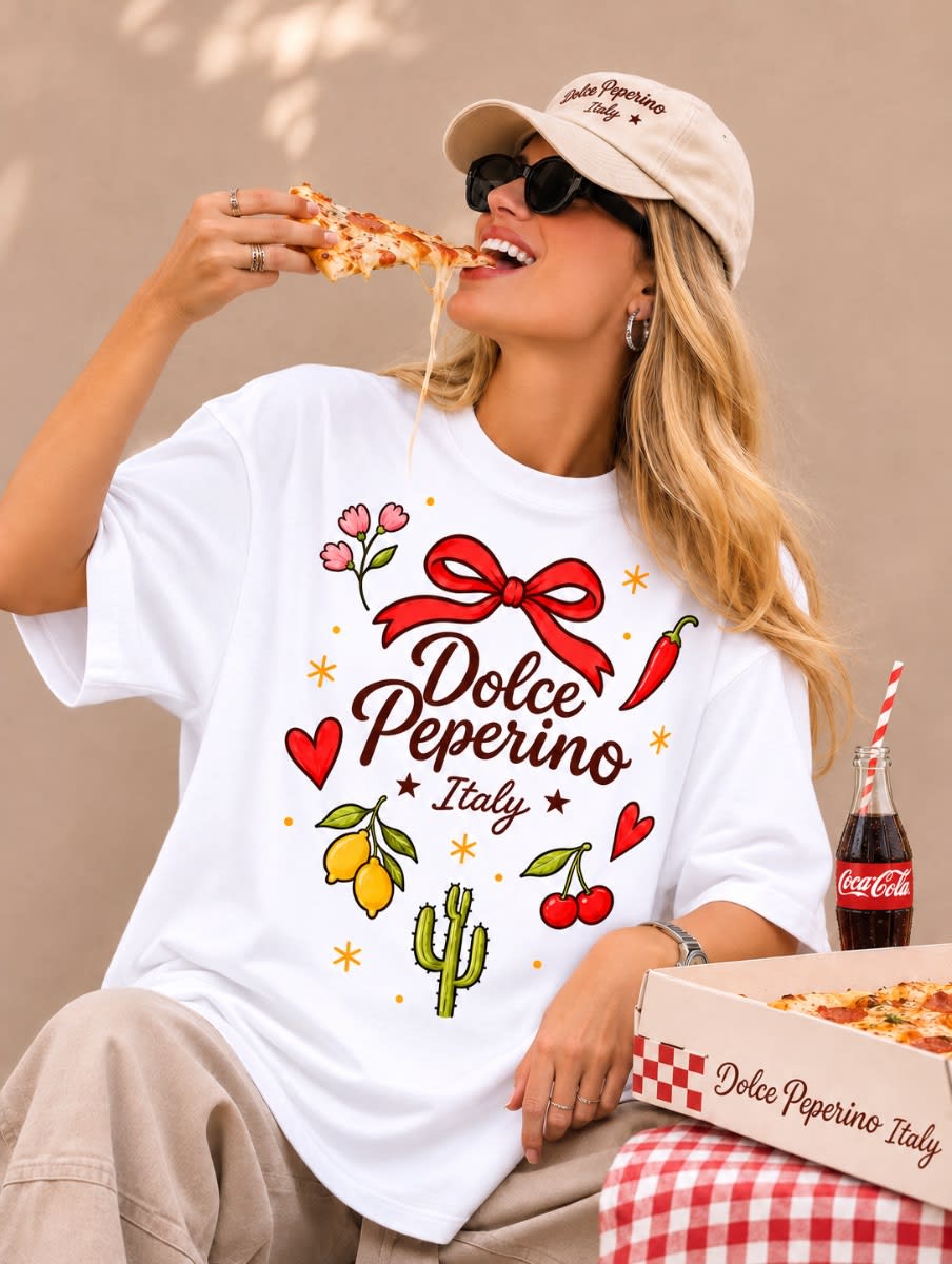 Remera Style Dolce Peperino Italy ❤️🇮🇹