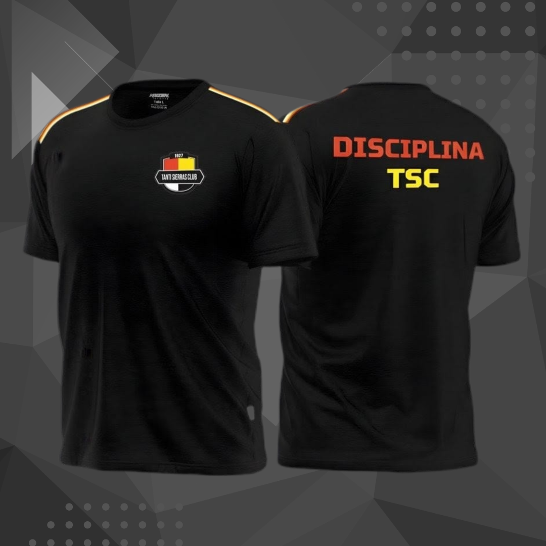 Remera Algodón Negra Club