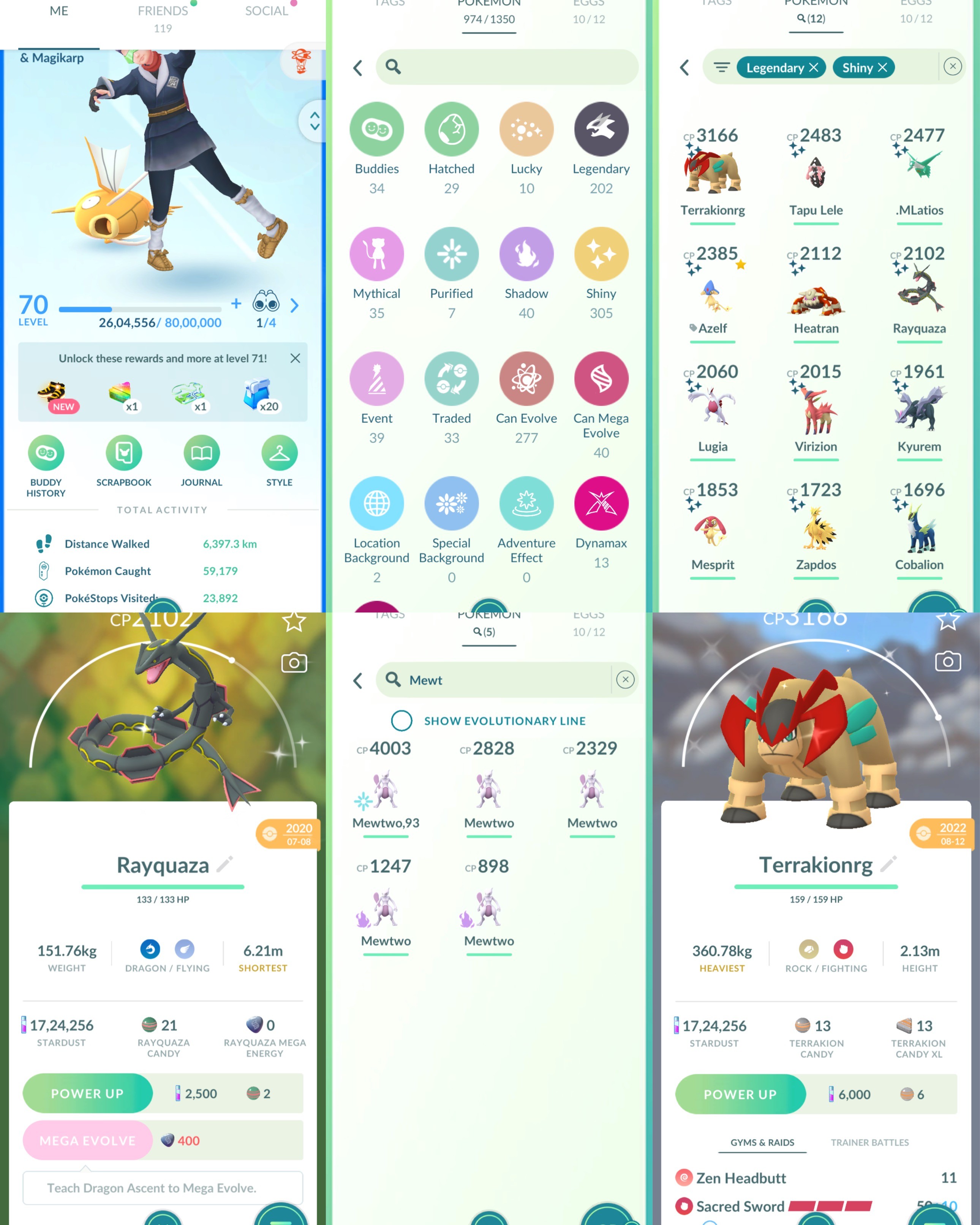 Pokemon Go Account – Level 70 Mystic | Shiny Rayquaza | 5 Mewtwo | 294 Hundo | 13 Shundo | 202 Legendary | 305 Shiny | Azelf | Shiny Charizard | 1.7M Stardust | Instant Delivery | P Pokemon Go Account – Level 70 Mystic | Shiny Rayquaza | 5 Mewtwo | 294 Hundo | 13 Shundo | 202 Legendary | 305 Shiny | Azelf | Shiny Charizard | 1.7M Stardust | Instant Delivery | P