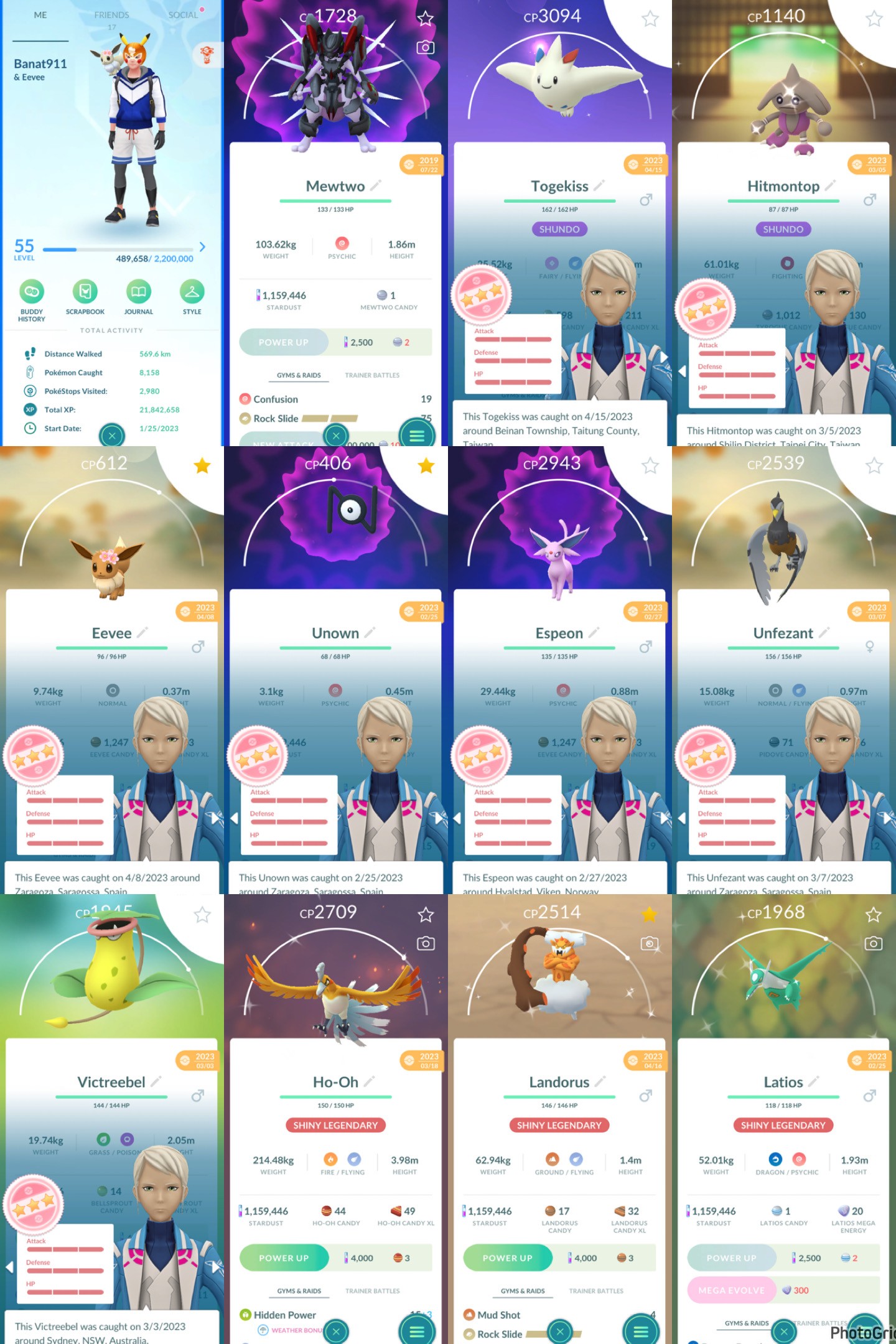 Pokemon Go Account – Lv55 Mystic Armored Mewtwo Shundo Togekiss Hundo Unown 1,1M SD Shadow Tyranitar Mythical Shiny Melmetal Lucky Venusaur 2016 Gmail Log Pokemon Go Account – Lv55 Mystic Armored Mewtwo Shundo Togekiss Hundo Unown 1,1M SD Shadow Tyranitar Mythical Shiny Melmetal Lucky Venusaur 2016 Gmail Log