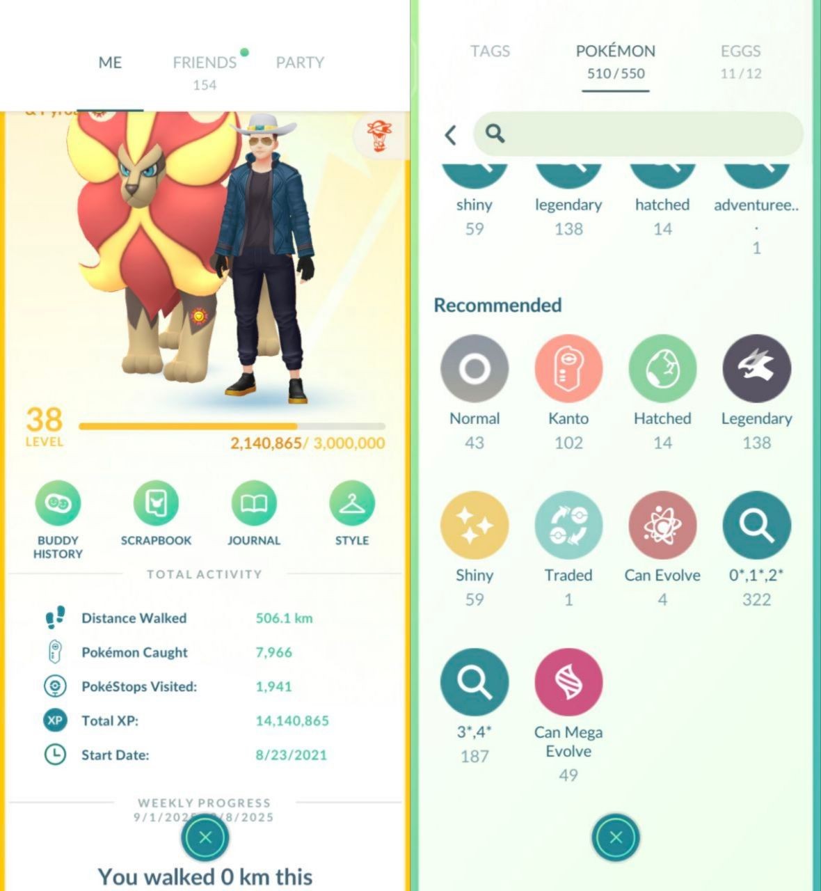 Pokemon Go Account – LVL 38 ACCOUNT 2021 CREATED 59 SHINY 138 LEGENDARY 5 SHINY LEGENDARY 19 MYTHICAL 5 MYTHICAL LEGENDARY SHINY 6 COSTUME Pokemon Go Account – LVL 38 ACCOUNT 2021 CREATED 59 SHINY 138 LEGENDARY 5 SHINY LEGENDARY 19 MYTHICAL 5 MYTHICAL LEGENDARY SHINY 6 COSTUME