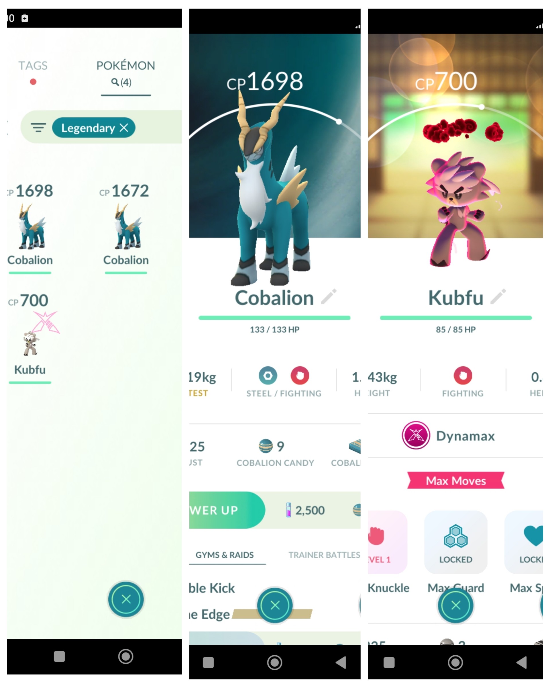Pokemon Go Account – LVL 54 4 Legendary 13 Shiny Cobalion Kubfu 672K Stardust Team Red Pokemon Go Account – LVL 54 4 Legendary 13 Shiny Cobalion Kubfu 672K Stardust Team Red