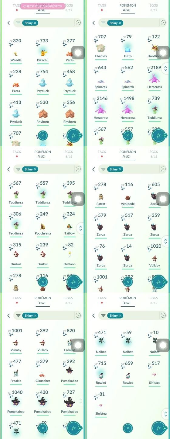 Pokemon Go Account – Level 62 No Team 52 Shiny 2.9M Stardust PTC Login Pokemon Go Account – Level 62 No Team 52 Shiny 2.9M Stardust PTC Login