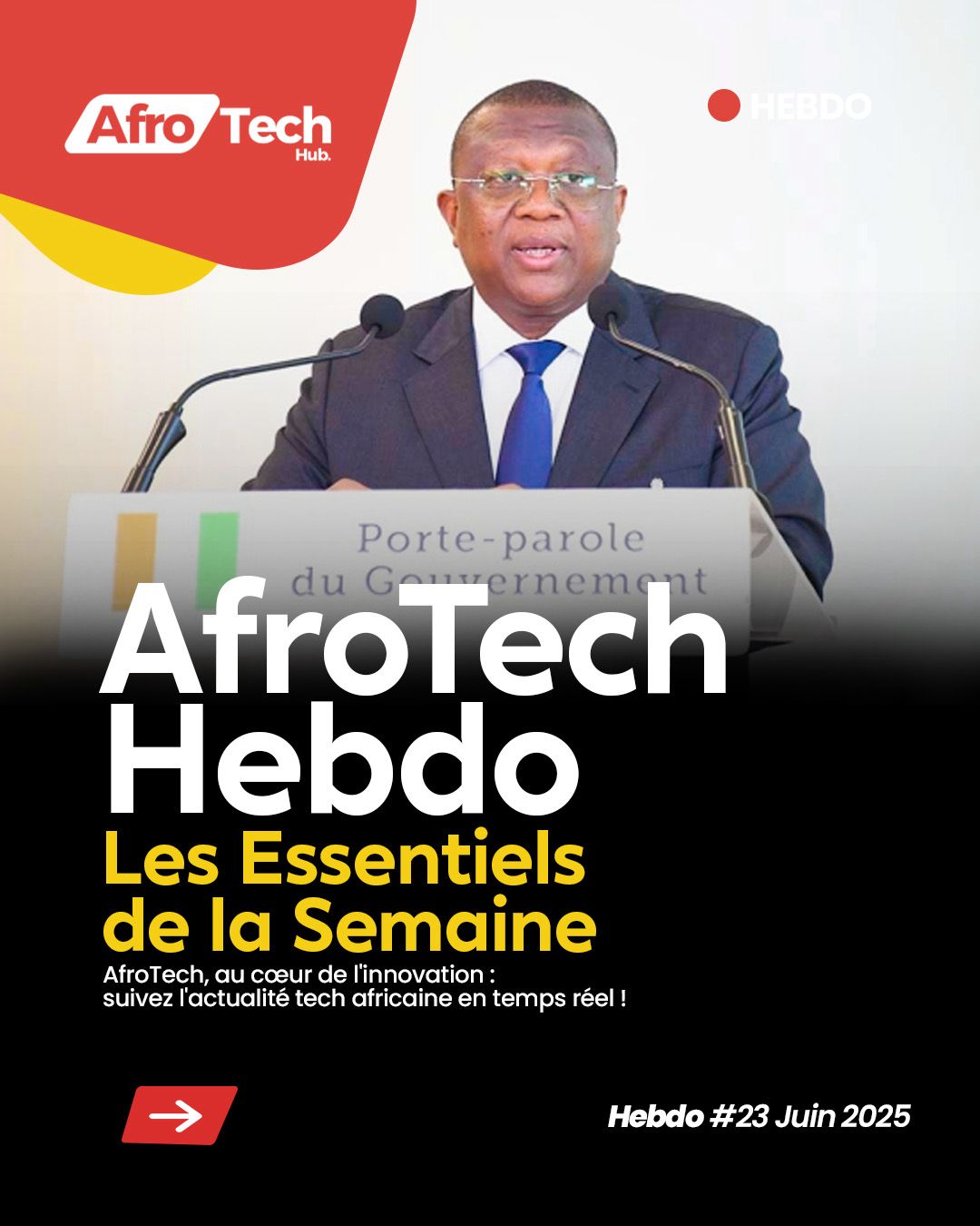 Image de l’article AfroTech Hebdo, 23 juin 2025