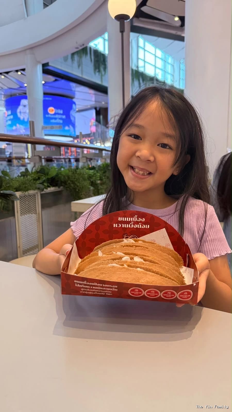 Sweet crepe before meal