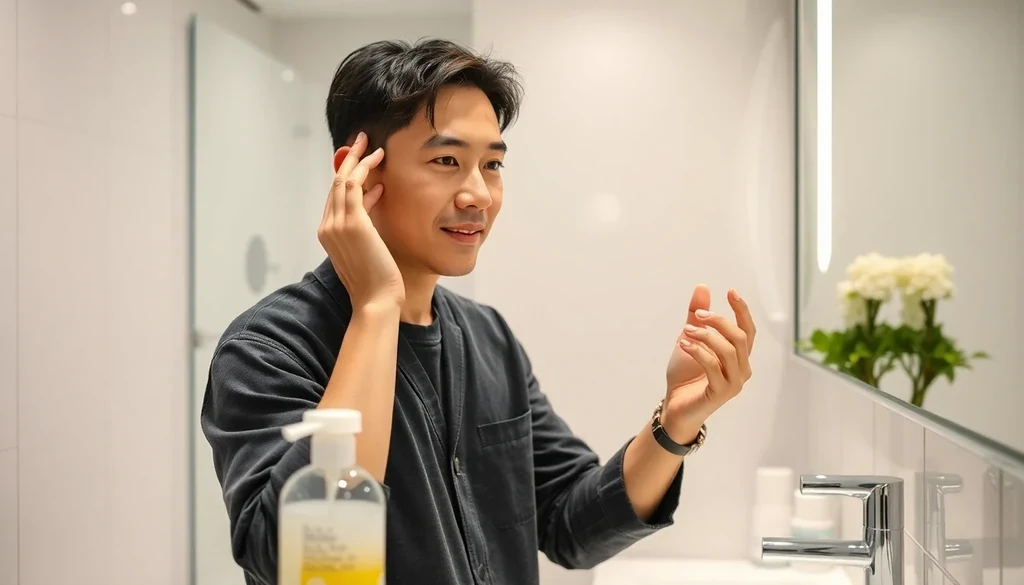 피부 진단과 목표 설정 이미지