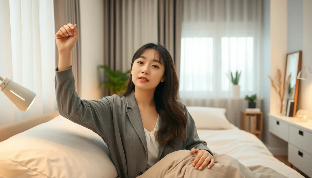 규칙적인 수면 패턴 유지하기 이미지