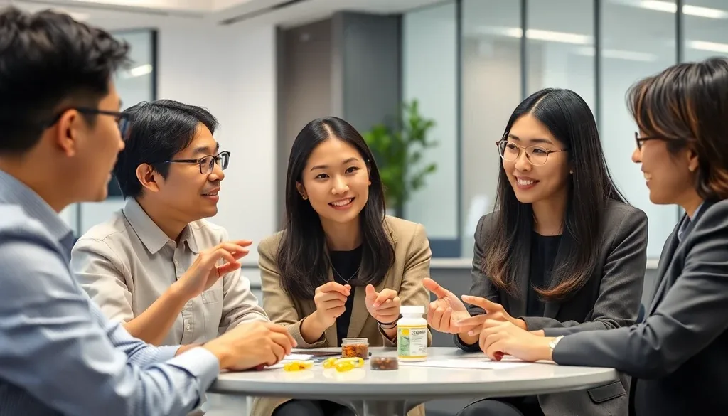 40대에 필요한 주요 영양소 이미지