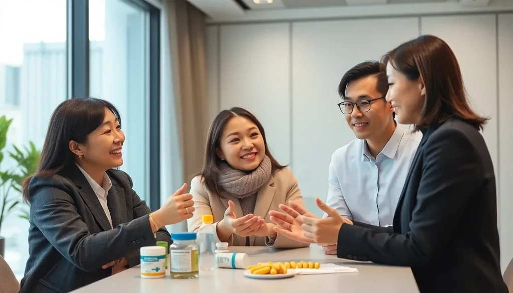 40대 감기 예방을 위한 필수 영양소 이미지