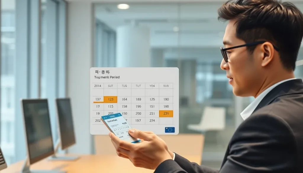 우리카드 결제일별 이용기간 이해하기 이미지
