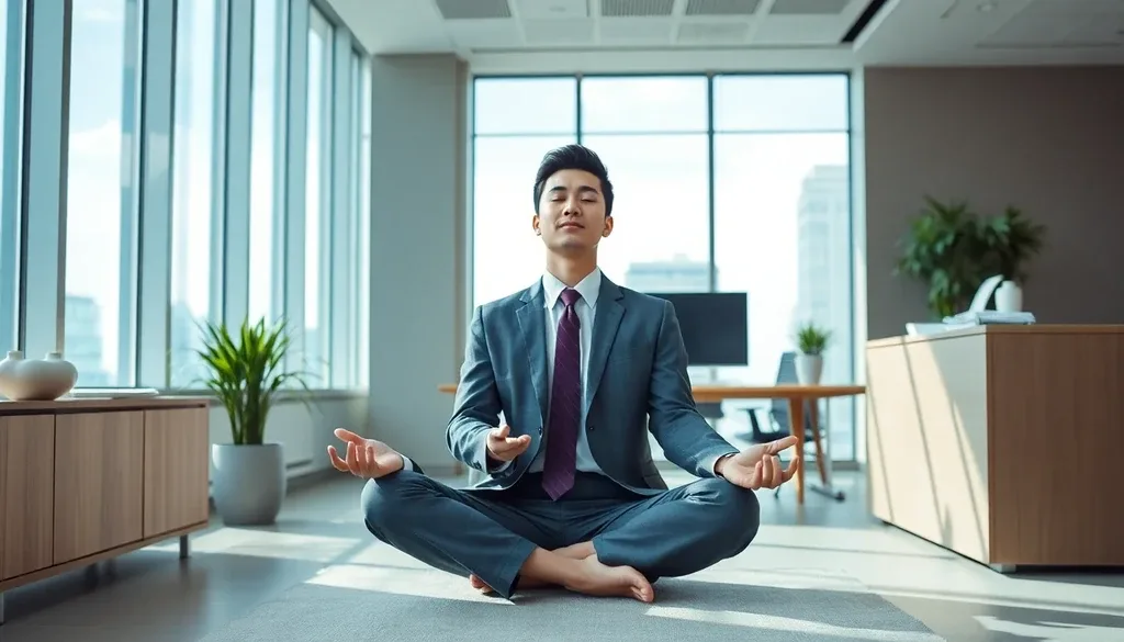 1. 40대 명상의 중요성 이미지