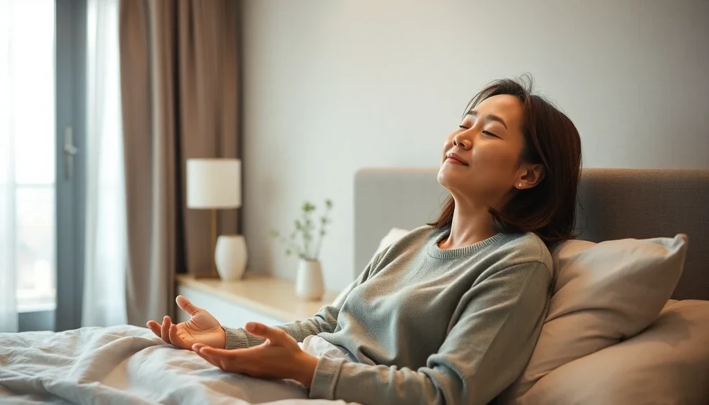 갱년기 불면증의 원인 이해하기 이미지