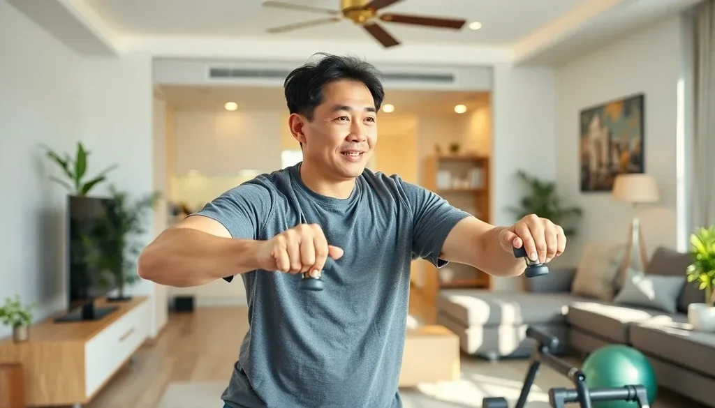 홈트레이닝을 위한 필수 장비 이미지