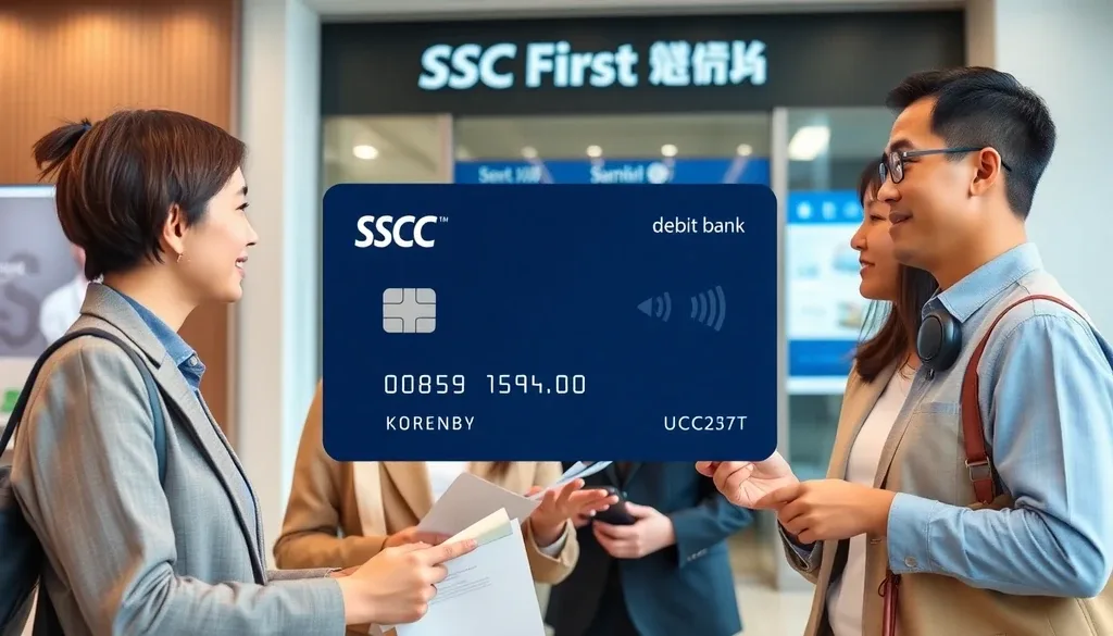 체크카드 신청 절차 이미지