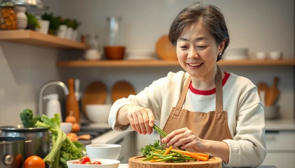 건강한 식단으로 염증 줄이기 이미지