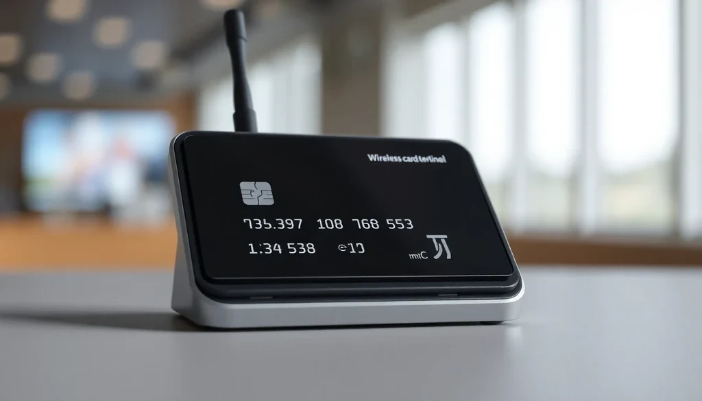 무선카드단말기의 주요 기능 이미지