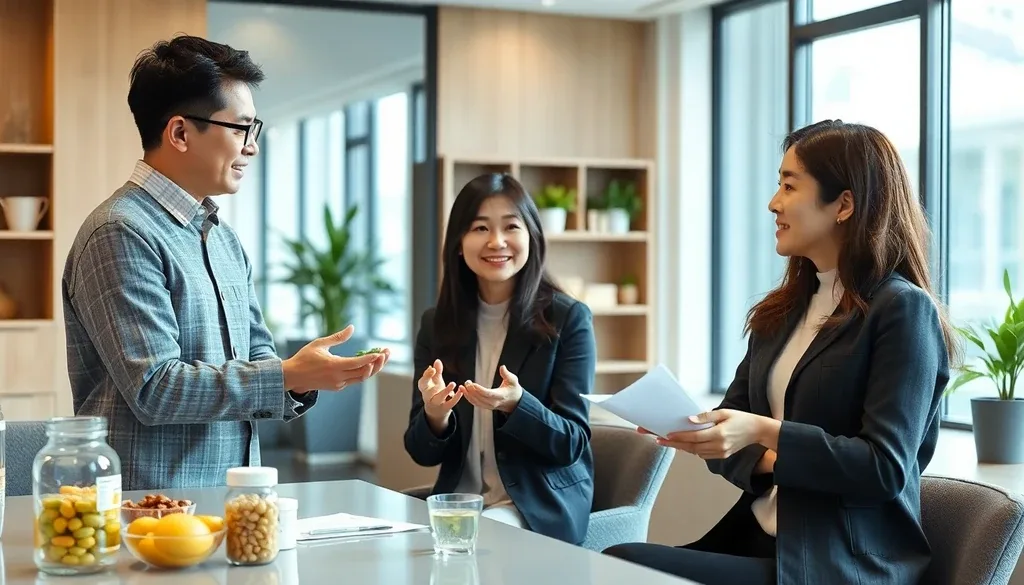 갱년기 증상 관리 이미지