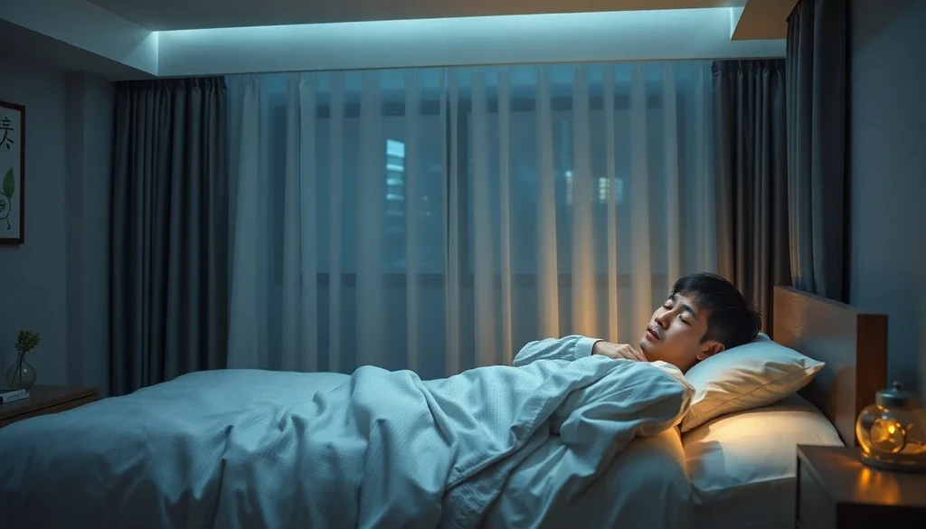 깊은 잠을 위한 생활습관 개선 이미지