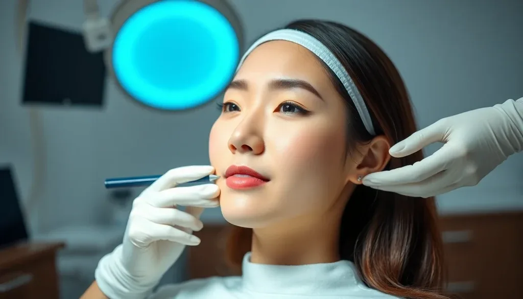 피부 톤 개선을 위한 시술 이미지