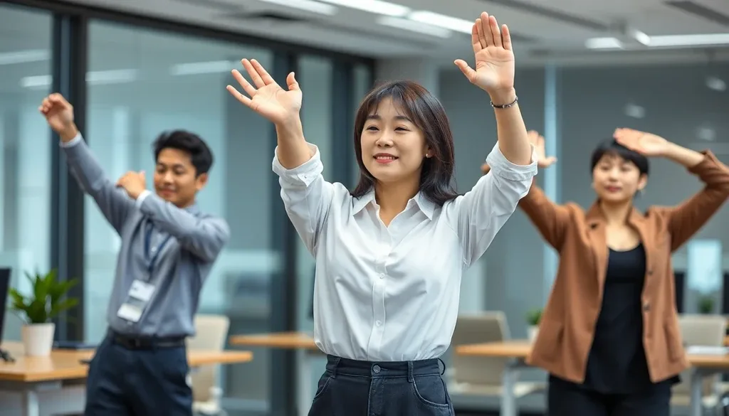 2. 상체 스트레칭 루틴 이미지