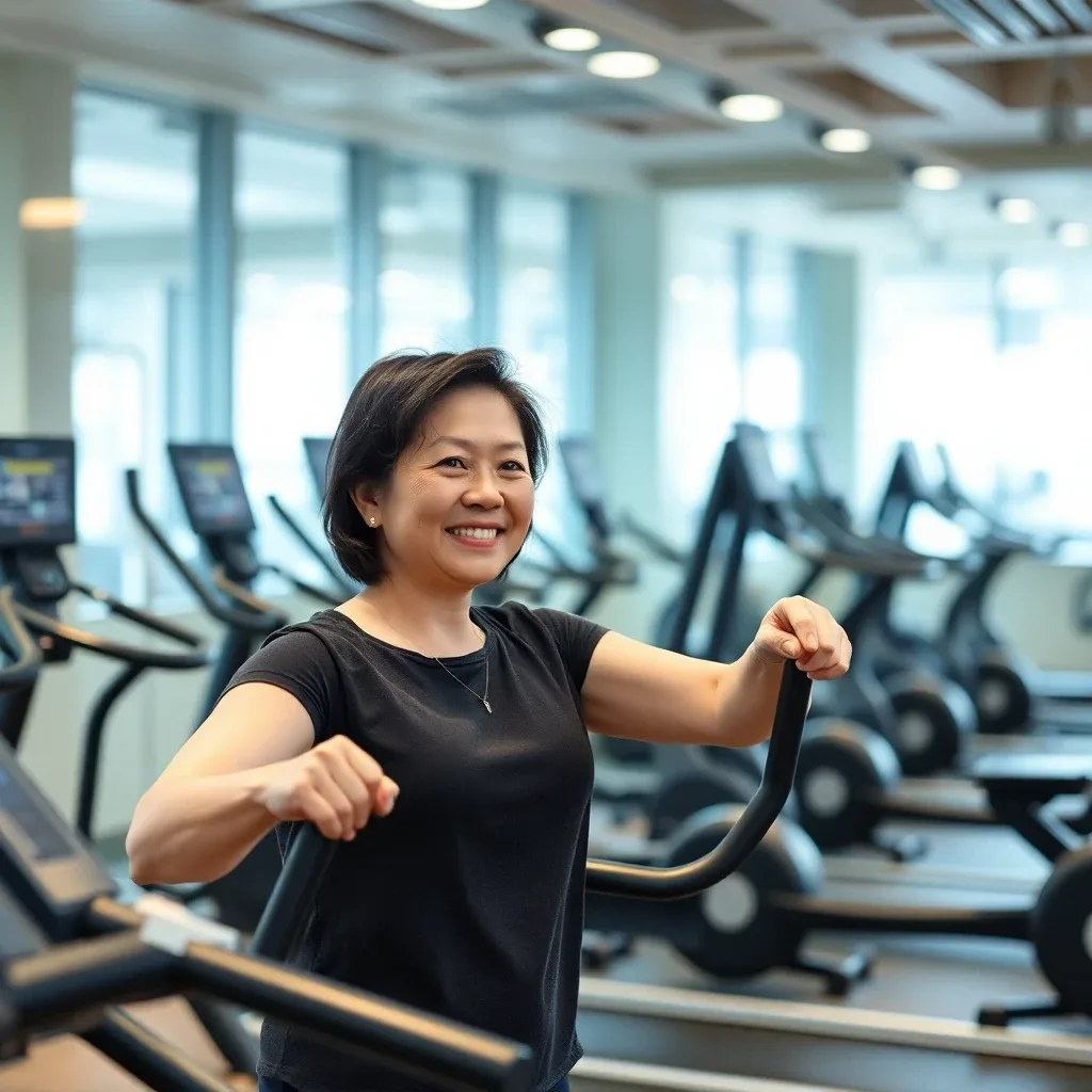 50대 여성을 위한 다이어트 운동과 식단 전략