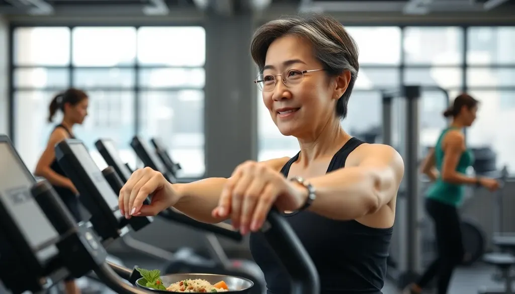 50대 여성 다이어트의 중요성 이미지