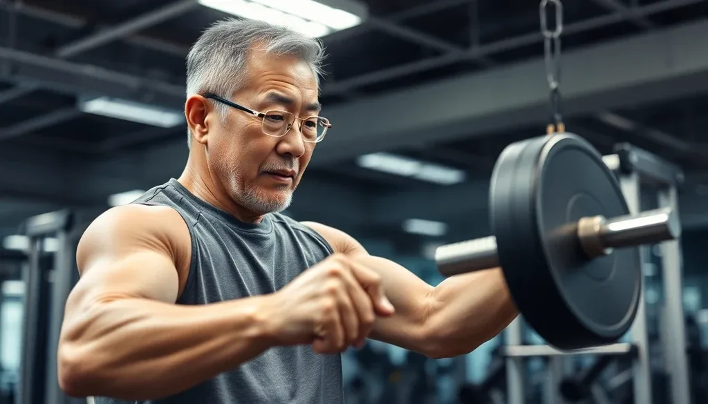 근력 운동의 중요성 이미지