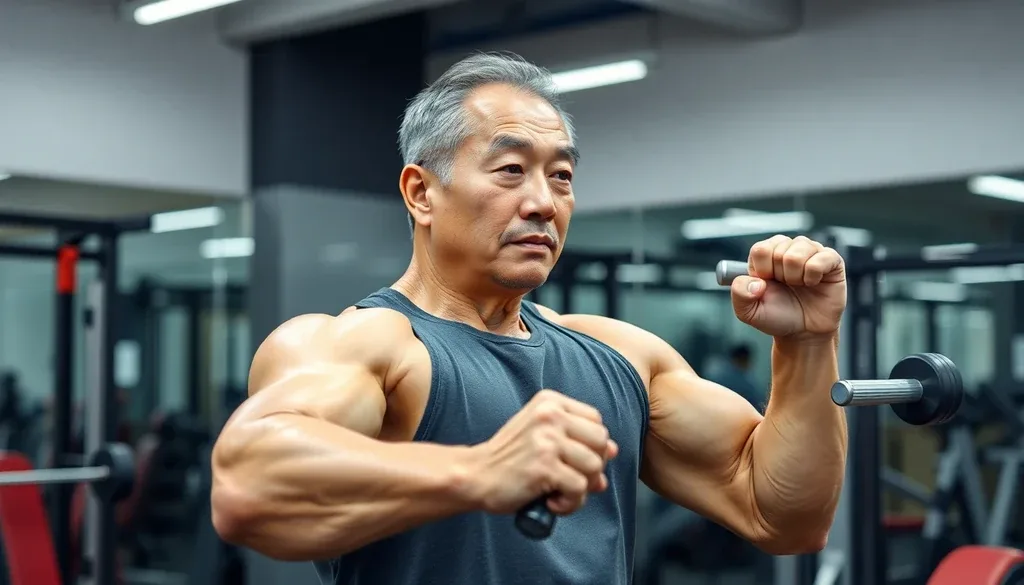 50대에 근육이 빠지는 주요 원인과 이해 이미지