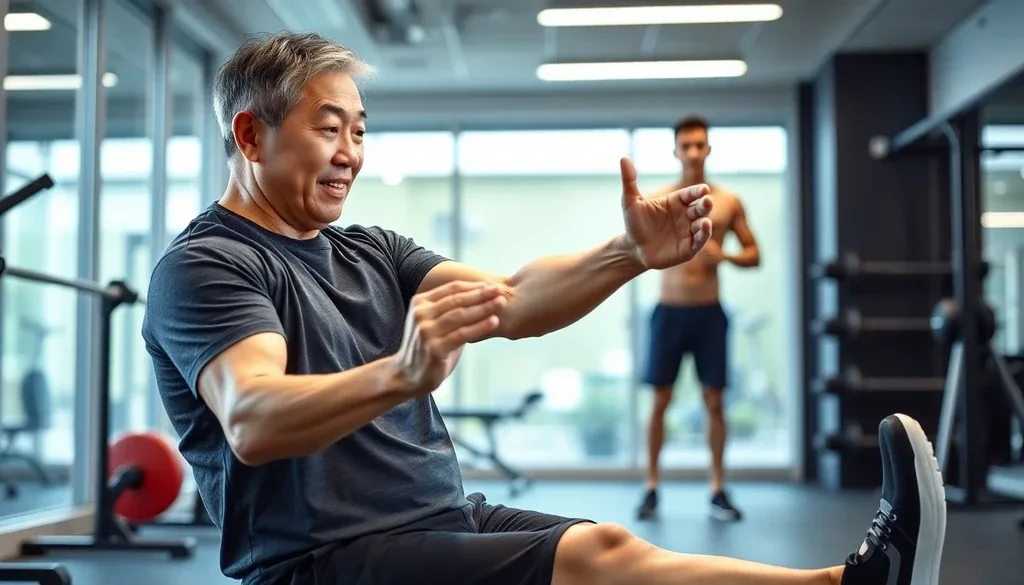 상체 근력 강화와 유연성 높이기 운동법 이미지