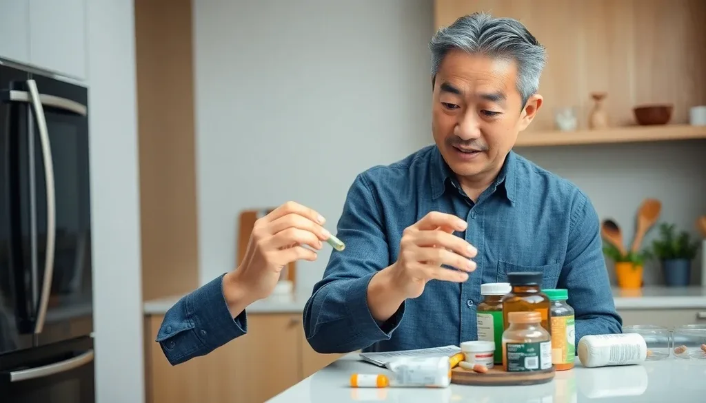 50대 남성 영양제 추천 제품 유형별 특징 이미지