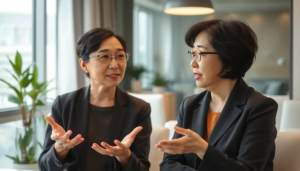 50대 눈 건강과 루테인의 중요성 이미지