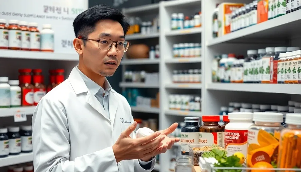 50대 맞춤 면역력 영양제 선택 시 고려할 점 이미지