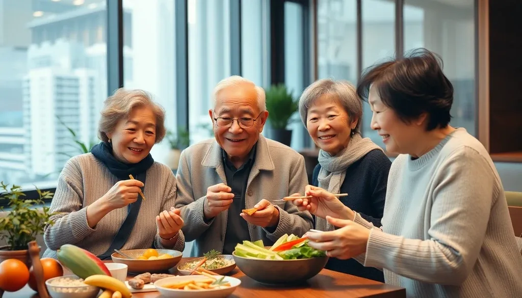 60대 장 건강의 중요성과 변화 이미지