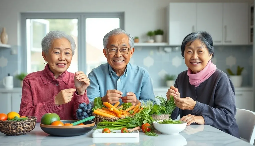 유산균과 프로바이오틱스의 60대 장 건강 효과 이미지