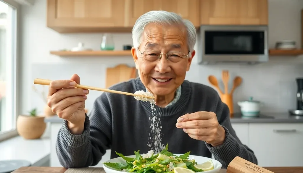 60대 소화 건강에 맞는 식단 구성법 이미지