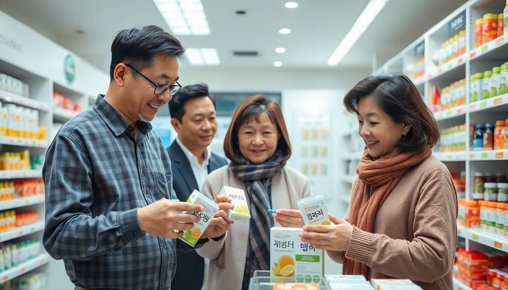 60대 유산균의 주요 효능과 건강 효과 이미지