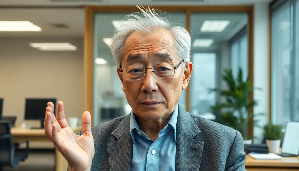 갱년기 원인과 남성호르몬 역할 이미지