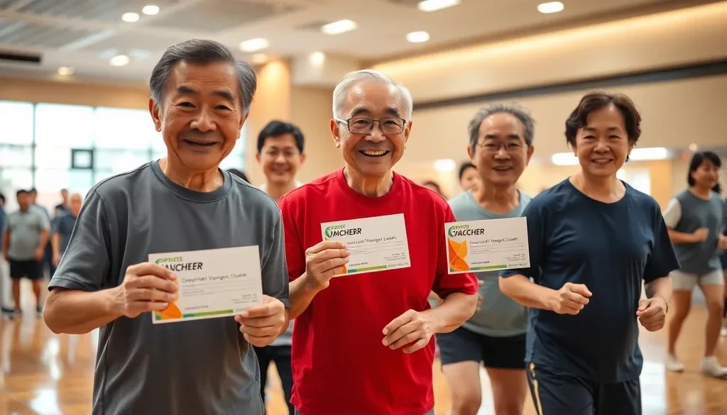 노인스포츠바우처 신청 방법 단계별 설명 이미지