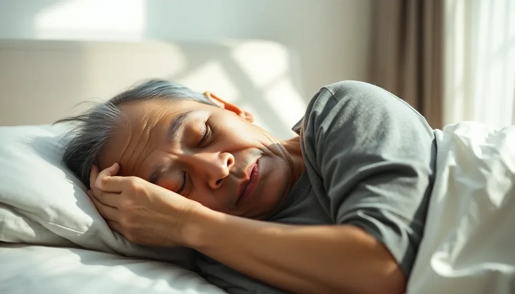 60대 코골이 주요 원인과 신체 변화 이미지