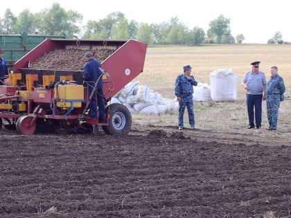 В Хакасском управлении ФСИН продолжается весенне-полевая кампания
