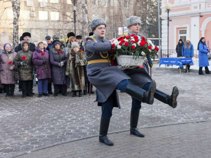 В Красноярском крае почтили память защитников блокадного Ленинграда