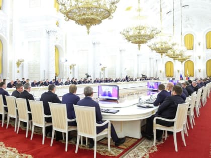 Михаил Котюков принял участие в работе Госсовета, где подвели итоги Года семьи