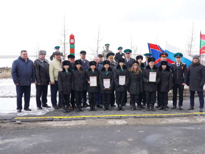 В Дудинке отпраздновали 106-ю годовщину со дня образования пограничной службы